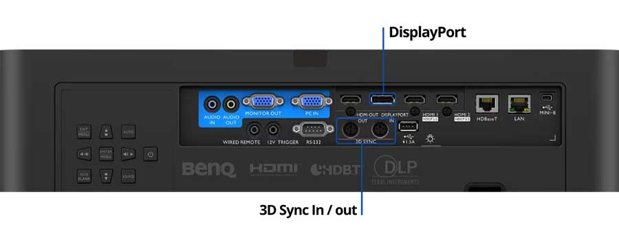 اتصالات 3D Sync In- 3D Sync-Out