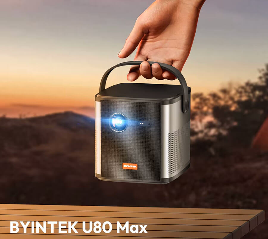 ویدئو پروژکتور قابل حمل BYINTEK U80 MAX