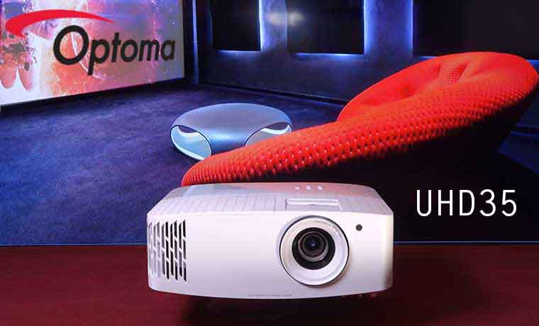 بررسی ویدئو پروژکتور Optoma UHD35 4K