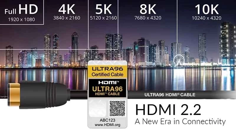 HDMI 2.2: عصر جدیدی در اتصال