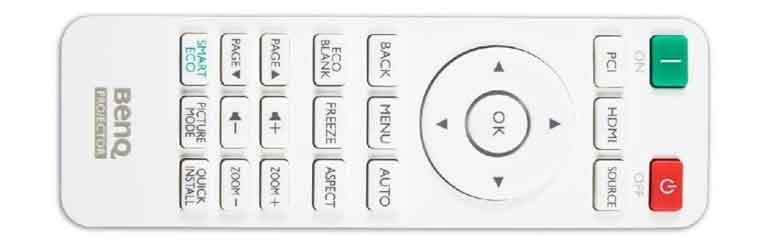 BenQ-LH650-remote