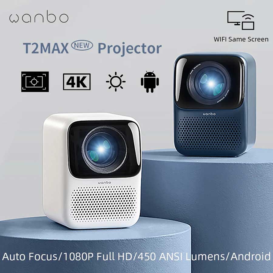 خرید ویدئو پروژکتور WANBO T2MAX NEW 