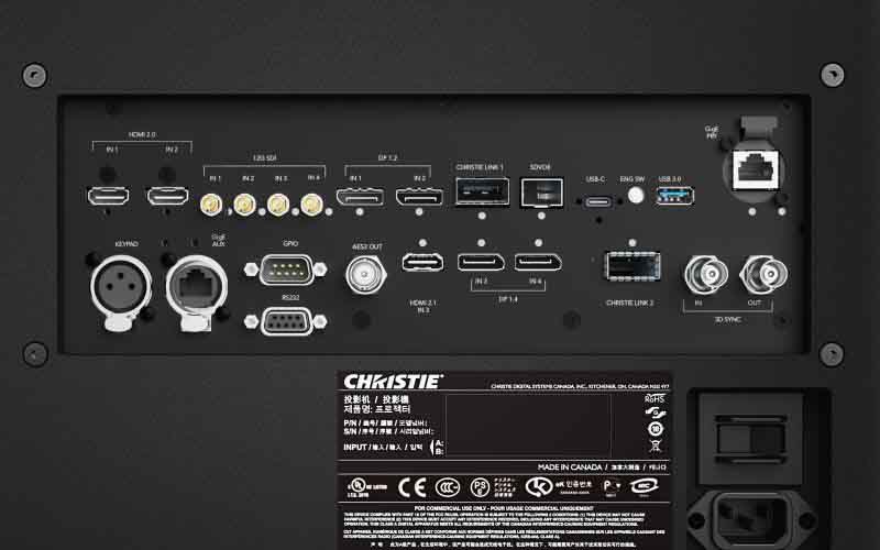 Christie-MK415RGB-connections