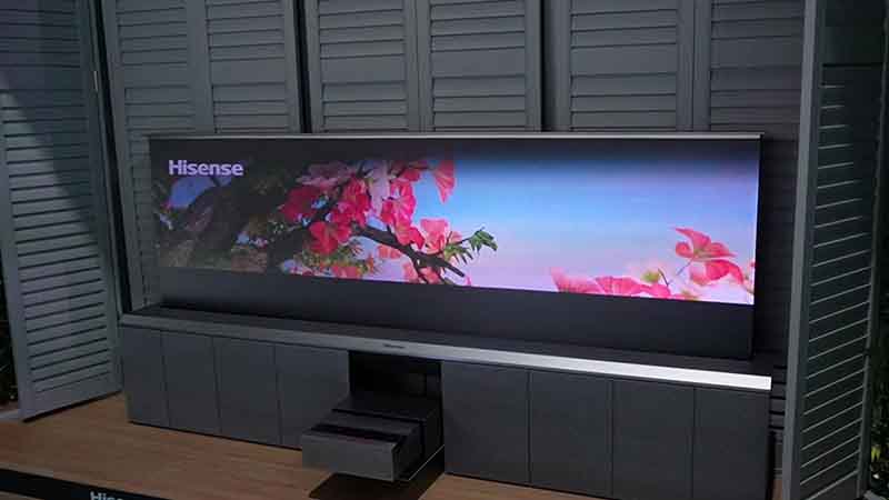 Hisense-Rollable-LTV-CES2025