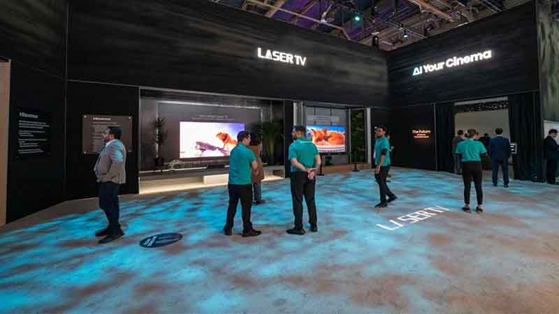 Hisense-CES2025-Booth